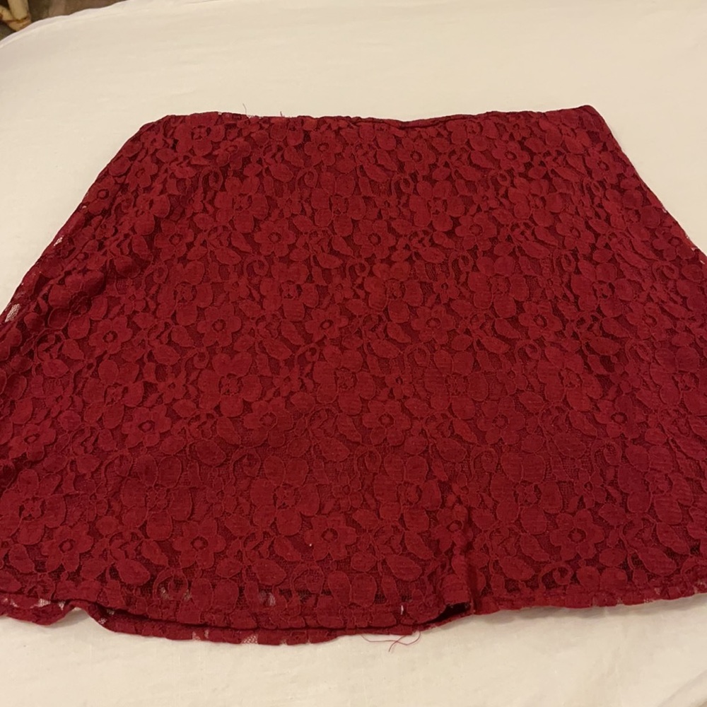 Red Lace Dress - Picture 3 of 5